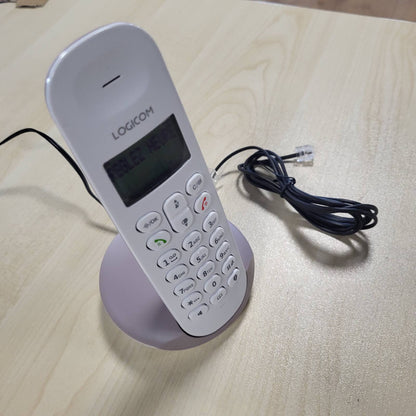 296088 - TELEFON FIKS PA TEL LOGICOM ILOA 150 PA SEKRETARINË TELEFONIKE - SOLO - TELEFONA ANALOGË DHE DECT - NGJYRË GRI