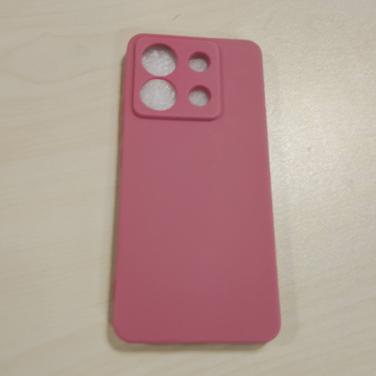 296482 - KWMOBILE Mbështjellëse për telefonin për Xiaomi Redmi Note 13 Pro 5G / Poco X6 5G, silikoni i butë, mbulesë mbrojtëse, rozë e errët