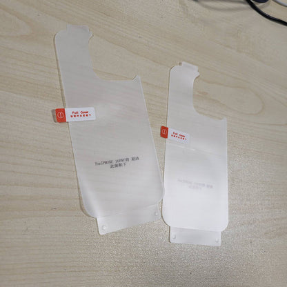 296508 - SNAILCANFLY Fletë mbrojtëse ekrani hidrogel HD për iPhone 16 Pro Max, 2 copë, 6.9 inç, TPU, rezistente ndaj shpërthimit