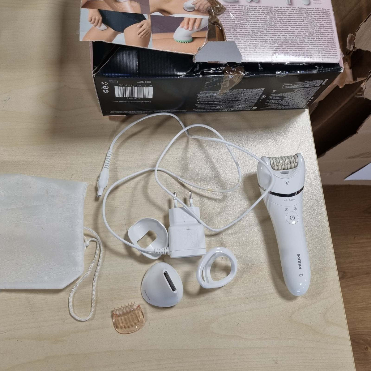296532 - Epilator Seria 8000 Epilator i lagësht dhe i thatë