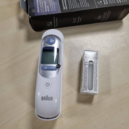 296754 - BRAUN - Termometër veshi ThermoScan 7 BRAIRT6520 - Teknologjia e Precizionit Age - Ekran dixhital me kodim ngjyrash - Miqësor për foshnje dhe fëmijë të vegjël