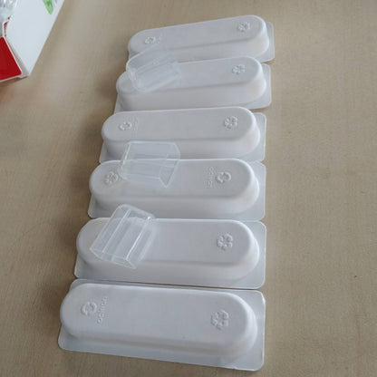 296875 - OCLEAN Koka furçash Professional Clean - pako me 6, të bardha, me fije DuPont për furçat elektrike të dhëmbëve Oclean, për furçat sonike të dhëmbëve Oclean
