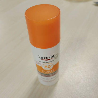 296987 - EUCERIN Pigment Control Sun Fluid SPF 50+, 50 ml, Krem mbrojtës nga dielli me filtra UVA/UVB, për të gjitha llojet e lëkurës