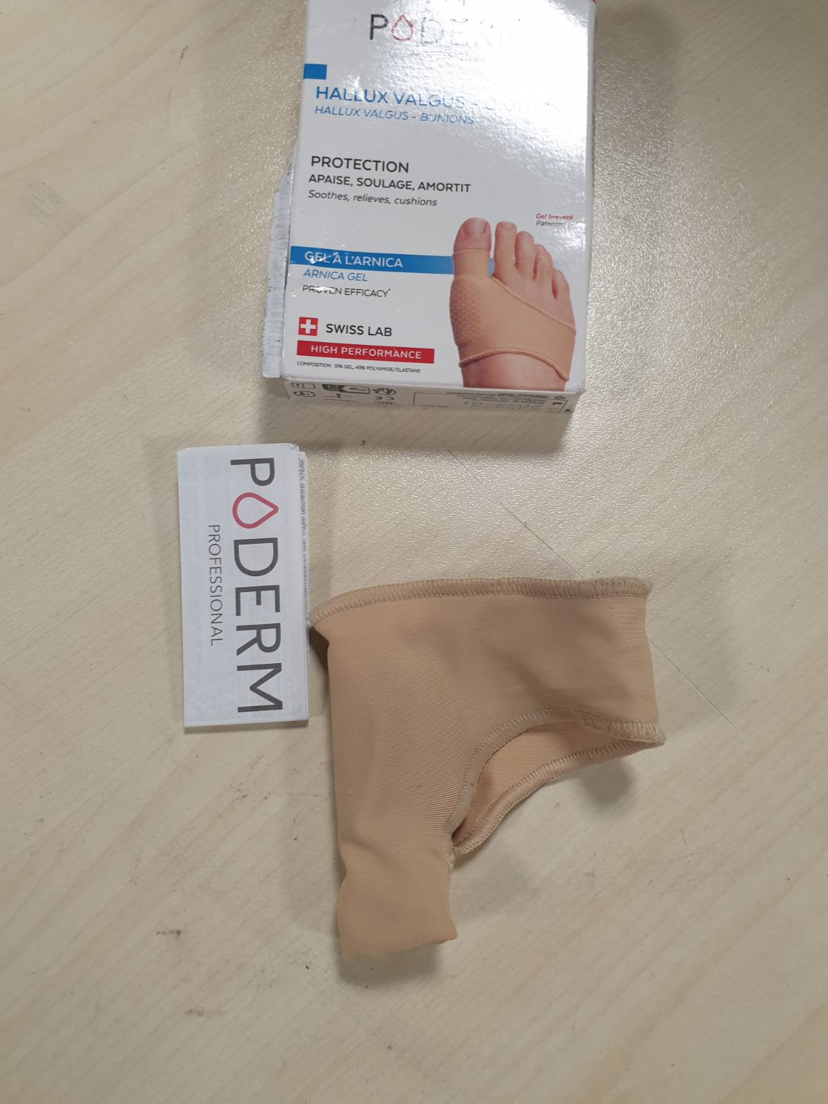 297059 - PODERM Xhel Mbrojtës për Bunionet me Arnikë të Patentuar, 100% Natyralë