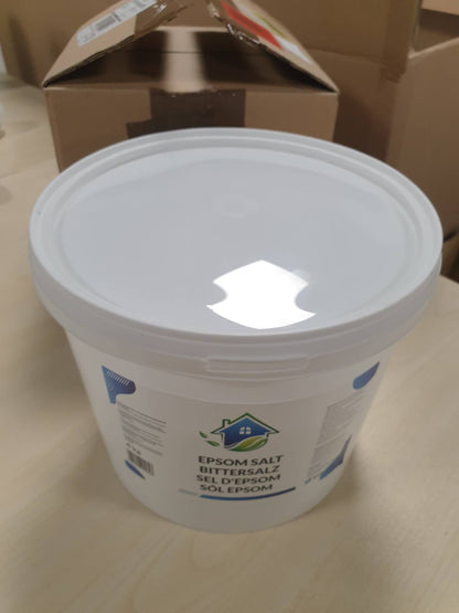 297158 - SOLUP Kripë Epsom 4 kg, Sulfat Magnezi, Kripë Epsom Banjë për Këmbë