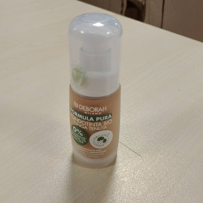 297191 - DEBORAH Fondatinë organike afatgjatë Pure Formula, Nr. 03 Kajsi, 30ml, SPF20