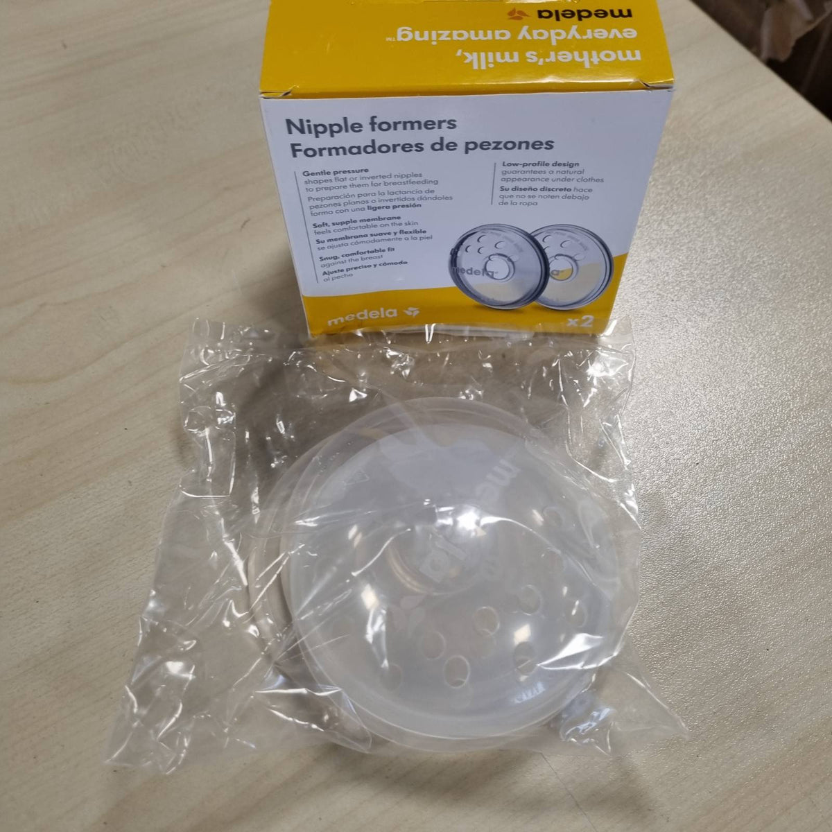 297247 - MEDELA FORMUES THITHKASH, FORMON THITHKAT E PËRMBYSURA OSE TË SHESHTA, PA BPA, MADHËSI E PËRSHTATSHME PËR TË GJITHA, PAKO ME 2 COPË