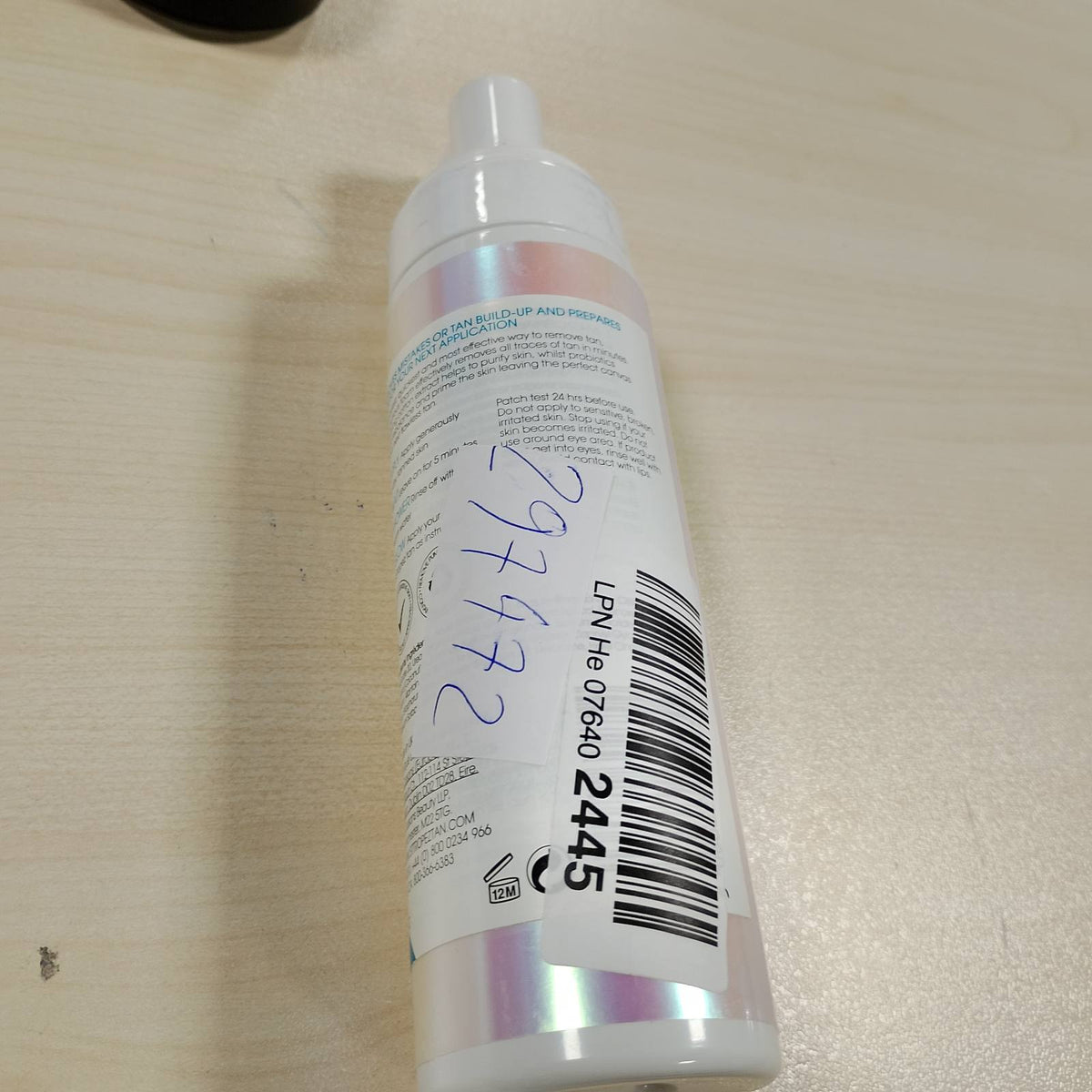 297472 - St.Tropez Shkumë për heqjen e nxirjes, 200 ml, përgatitore dhe mirëmbajtëse