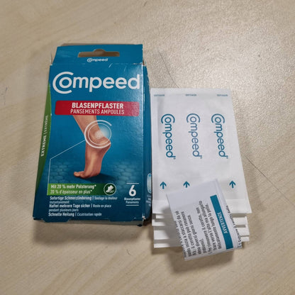 297715 - COMPEED Fasha Extreme për Flluska - 6x Fasha Hidrokolloide me Mbushje Ekstra
