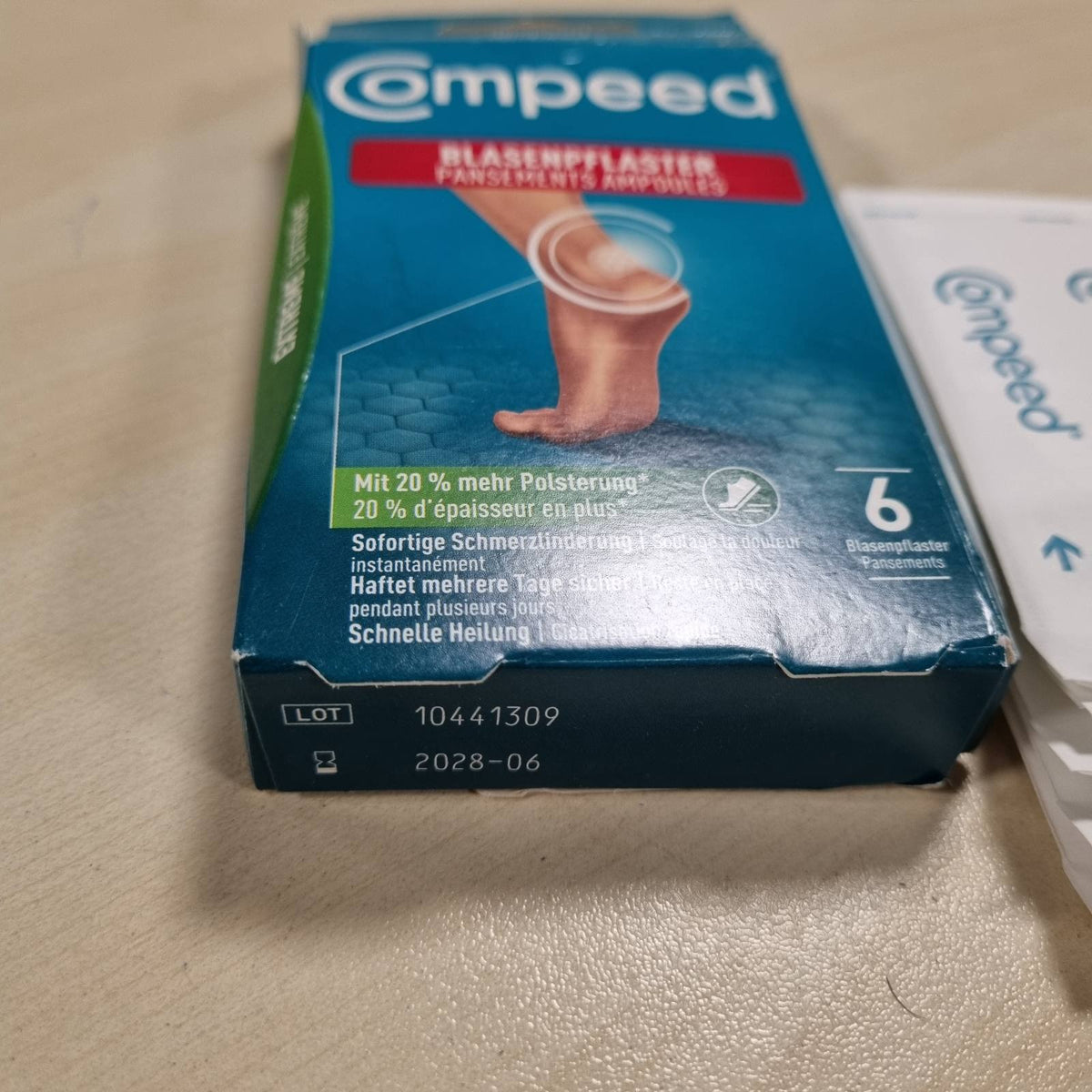 297715 - COMPEED Fasha Extreme për Flluska - 6x Fasha Hidrokolloide me Mbushje Ekstra