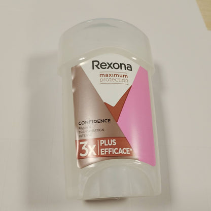 297723 - REXONA Deodorant Confidence për Gra - Stick Antidjersitës - 3 herë më efektiv kundër djersitjes - Mbrojtje 96 orë - 45ml