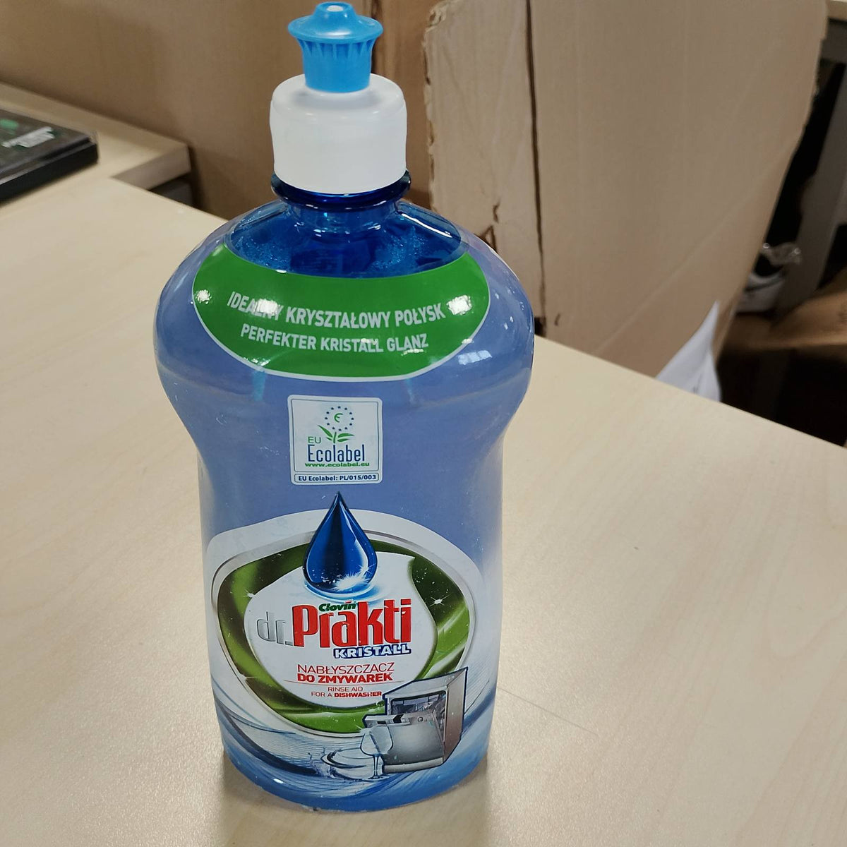 297789 - DR. PRAKTI | Shpëlajës Profesional për Lavapjatë, 1L, Shkëlqim Pa Vija