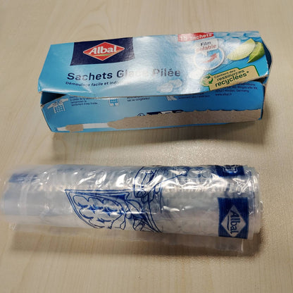297820 - ALBAL 15 Qese Akullore të Thërrmuara, Çlirohen Lehtë, Mbushen Lehtë, Burime të Ricikluara