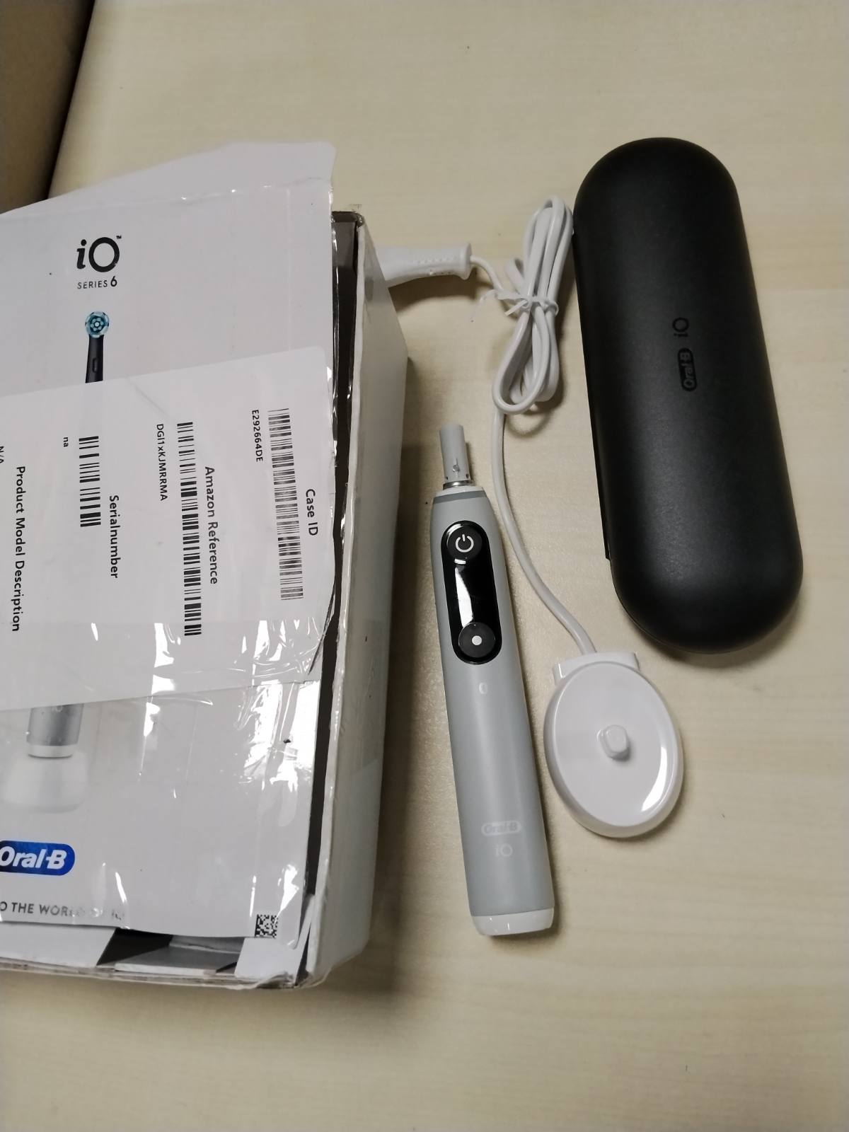 297858 - ORAL-B iO Series 6, Furçë dhëmbësh elektrike, gri