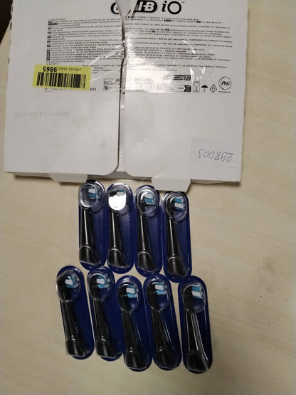 298003 - ORAL-B Koka Furçash Zëvendësuese iO Ultimate Clean, të Zeza, 10 copë