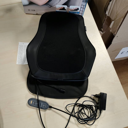 298044 - COMFIER Jastëk Masazhi Shiatsu me Nxehtësi, masazhues shpine 3D, jastëk mbështetës lumbar