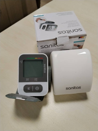 298303 - SANITAS Monitor i tensionit të gjakut SBC 15, Matje automatike e tensionit të gjakut dhe pulsit, Funksion paralajmërues për aritmi