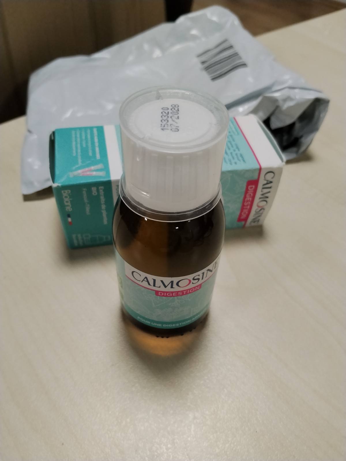 298450 - CALMOSINE Tretje - Rehati në tretje - Qetëson - Foshnjë - Ekstrakte bimore organike - Lule portokalli - Shishe 100ml