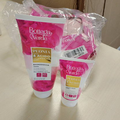 298498 - BOTTEGA VERDE Set Dhurate, Xhel Dushi 200 ml dhe Krem Duarsh 75 ml, Vegan, Aromë Lulesh