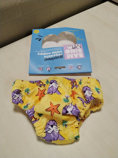 298562 - BAMBINO MIO Pelena noti të ripërdorshme, vula, 2-3 vjeç, veshje plazhi për foshnje dhe fëmijë të vegjël
