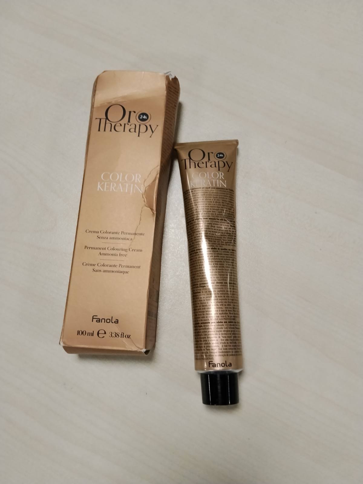 298704 - FANOLA Oro Therapy Color Keratin, 100 ml