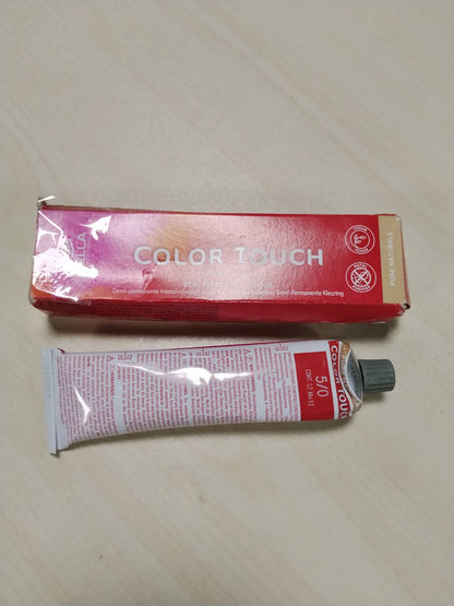 298709 - WELLA PROFESSIONALS Color Touch Pure Naturals, Ngjyrë gjysmë e përhershme për flokë vegane pa amoniak, 60 ml