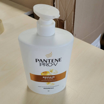 298737 - PANTENE PRO-V Shampo Repair & Care 1000ml me pompë, për flokë të dobët, të thatë dhe të dëmtuar, pastron butësisht, mbron fijet e flokëve, pa silikone, vajra minerale dhe ngjyrues