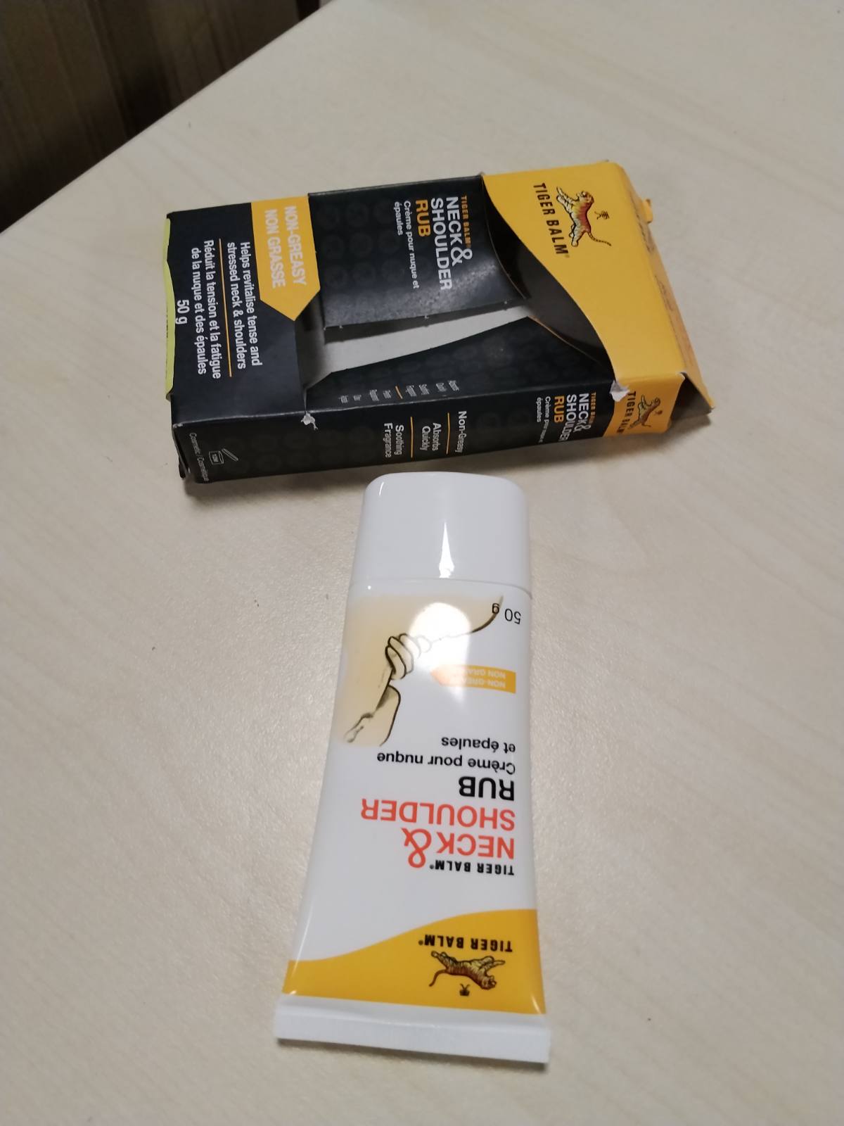 298813 - Balsam Tiger - Krem për Qafën dhe Shpatullat - 50g - Zvogëlon tensionin dhe lodhjen