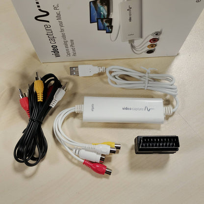 299017 - ELGATO Video Capture, Pajisje kapëse USB 2.0, konvertim analog-dixhital për Mac, Windows ose iPad