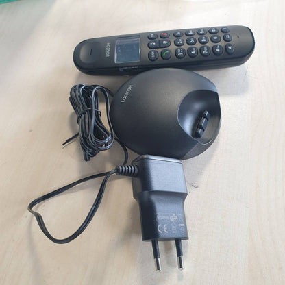 299595 - Logicom ILOA 150 Telefon Fiks pa Tel DECT, Receptor Telefoni, Telefona Analogë, i Zi