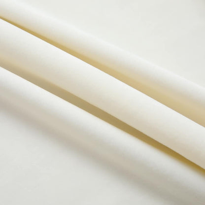 265319 - vidaXL perde errësire  me grepa, 2 copë, krem kadifeje, 140x245 cm