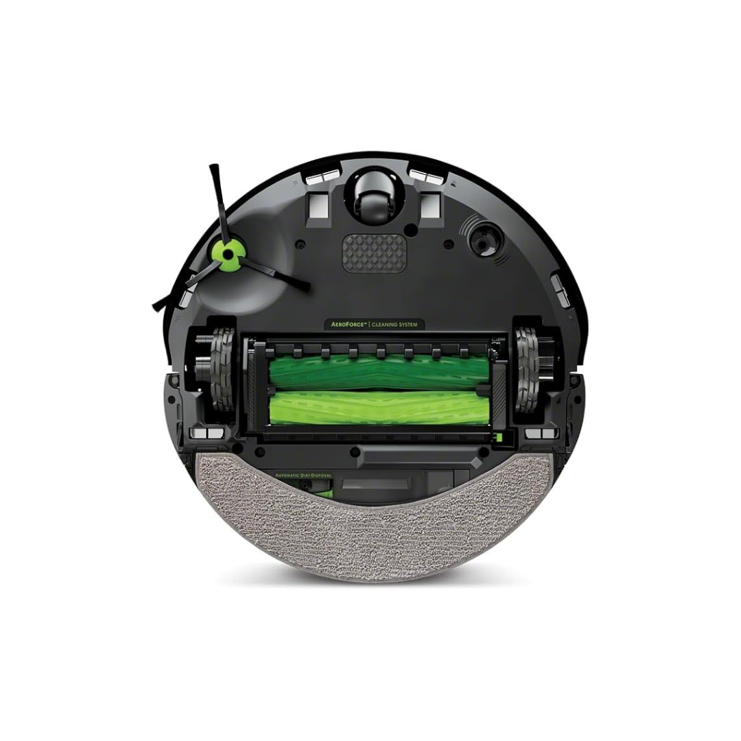 118008 - iROBOT Roomba Combo j7, Fshesë dhe Larës Robot për Dysheme, me Hartëzim Inteligjent, Wi-Fi, Zbulim Pengesash, 2 Furça Gome për Shumë Sipërfaqe, e Programueshme me Aplikacion dhe Asistent Zanor