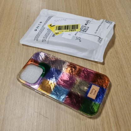 300036 - REOWNEST Mbështjellës për iPhone 16 Pro Max, dizajn estetik, mbulesë e butë rezistente ndaj goditjeve, shumëngjyrëshe