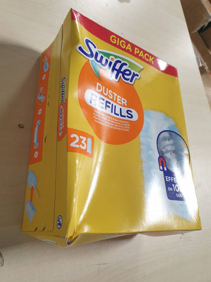 301055 - SWIFFER Mbushëse për fshesa pluhuri, 23 njësi, kap pluhurin, papastërtinë, qimet dhe alergjenët, doreza shitet veçmas.