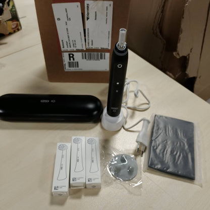 301604 - ORAL-B iO Series 6, Furçë dhëmbësh elektrike, 3 koka furçe, E zezë