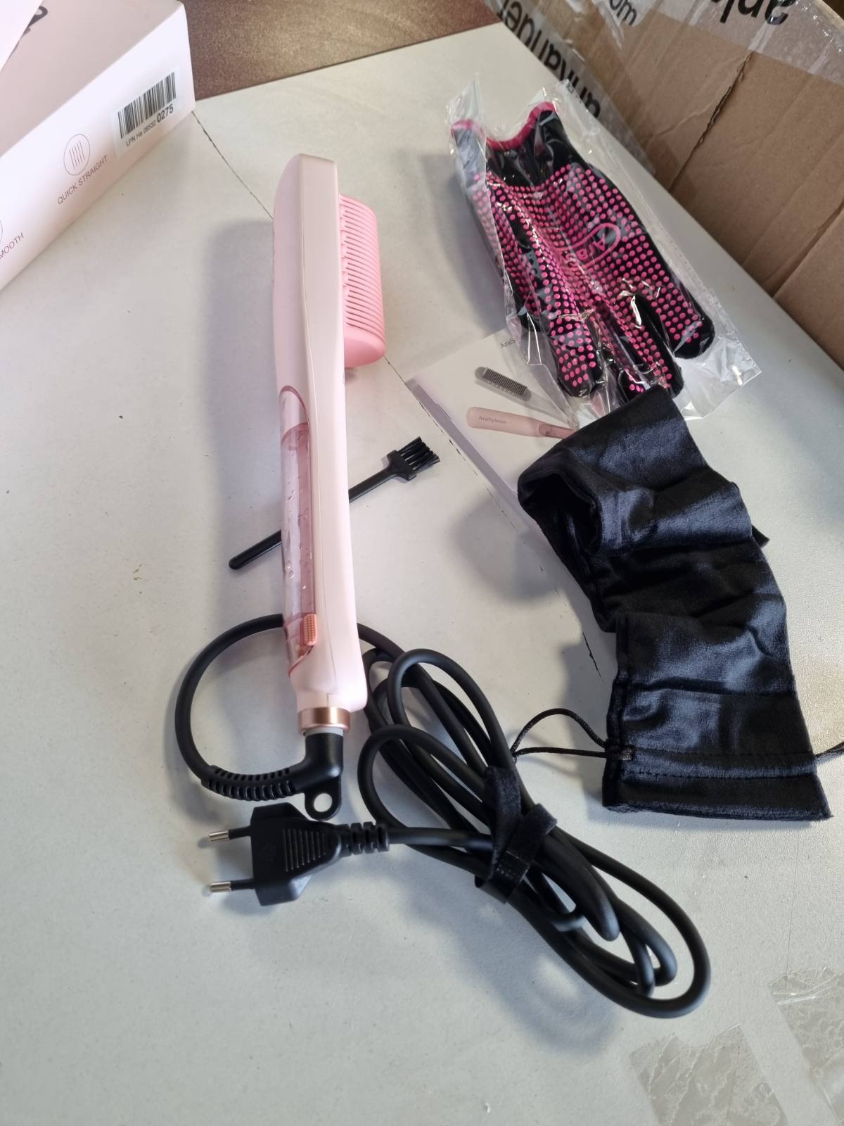 301727 - ARASTYLEON FURÇË PËR DREJTIM ME AVULL, NGROHJE 30 SEKONDA, FIKJE AUTOMATIKE 30 MINUTA, PESHË 0.4 kg