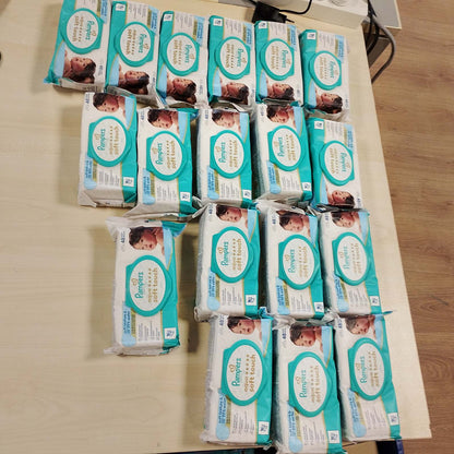 303179 - PAMPERS Peceta për foshnje Aqua Soft Touch, 18x48 (864 copë)