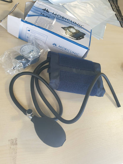 303453 - Mobiclinic® Monitor Manual i Tensionit të Gjakut, I Lehtë për t’u Përdorur, Blu
