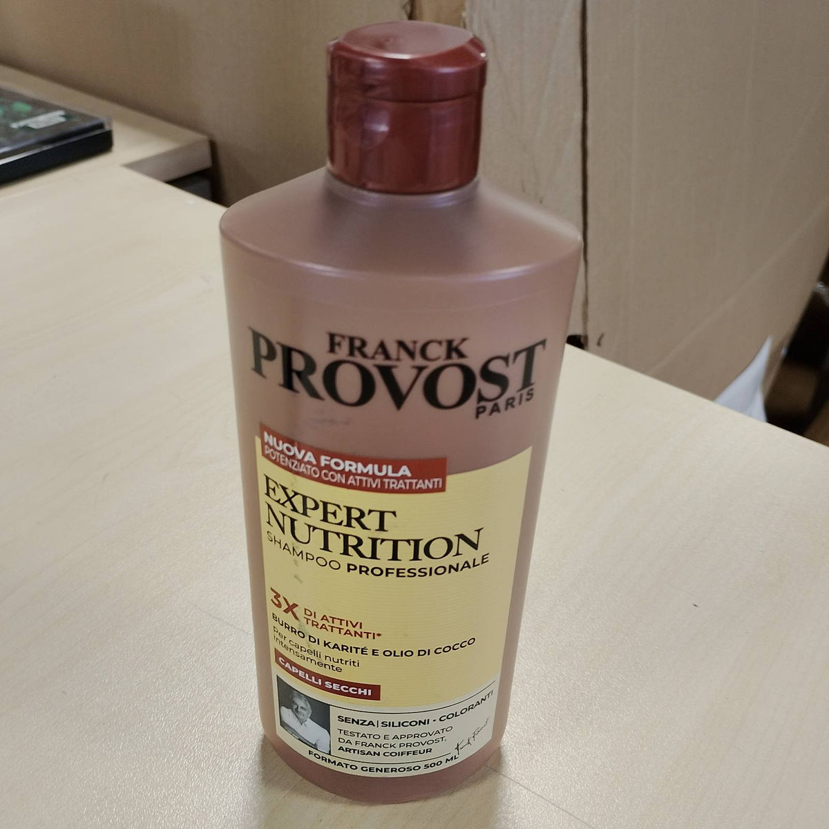 303970 - FRANCK PROVOST SHAMPOO PROFESIONALE PËR FLOKË TË THATË, 500 ml, EFIKASITET USHQYES