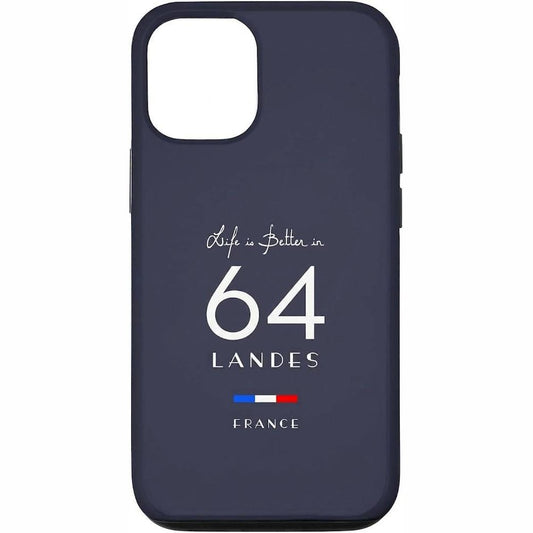 305433 - Kasë për iPhone 15 Biarritz 64, material plastik, ngjyrë e zezë