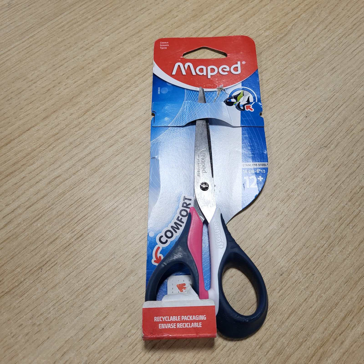 305618 - MAPED - GËRSHËRË SHKOLLE - SENSOFT 16 CM - GËRSHËRË PËR FËMIJË - DOREZË ERGONOMIKE PËR PËRDORIM TË LEHTË - UNAZA TË BUTA - 3 DIZAJNE TË NDYSHME