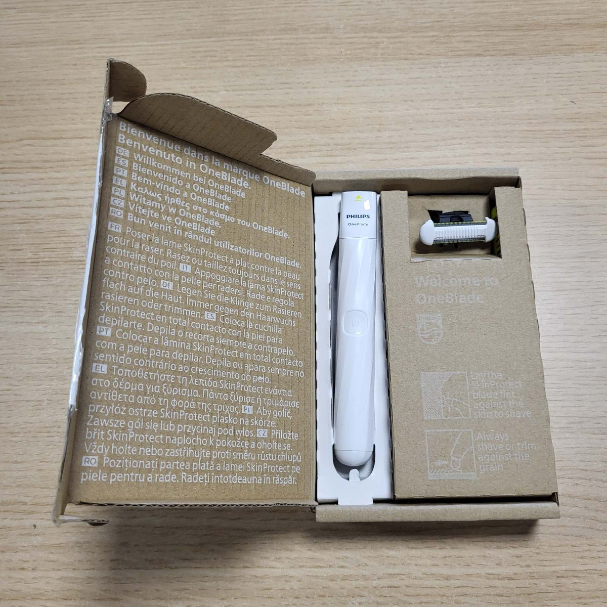 305949 - PHILIPS Makinë rroje intime Oneblade QP1924/30, për shkurtim dhe rruajtje me mbrojtje shtesë të lëkurës