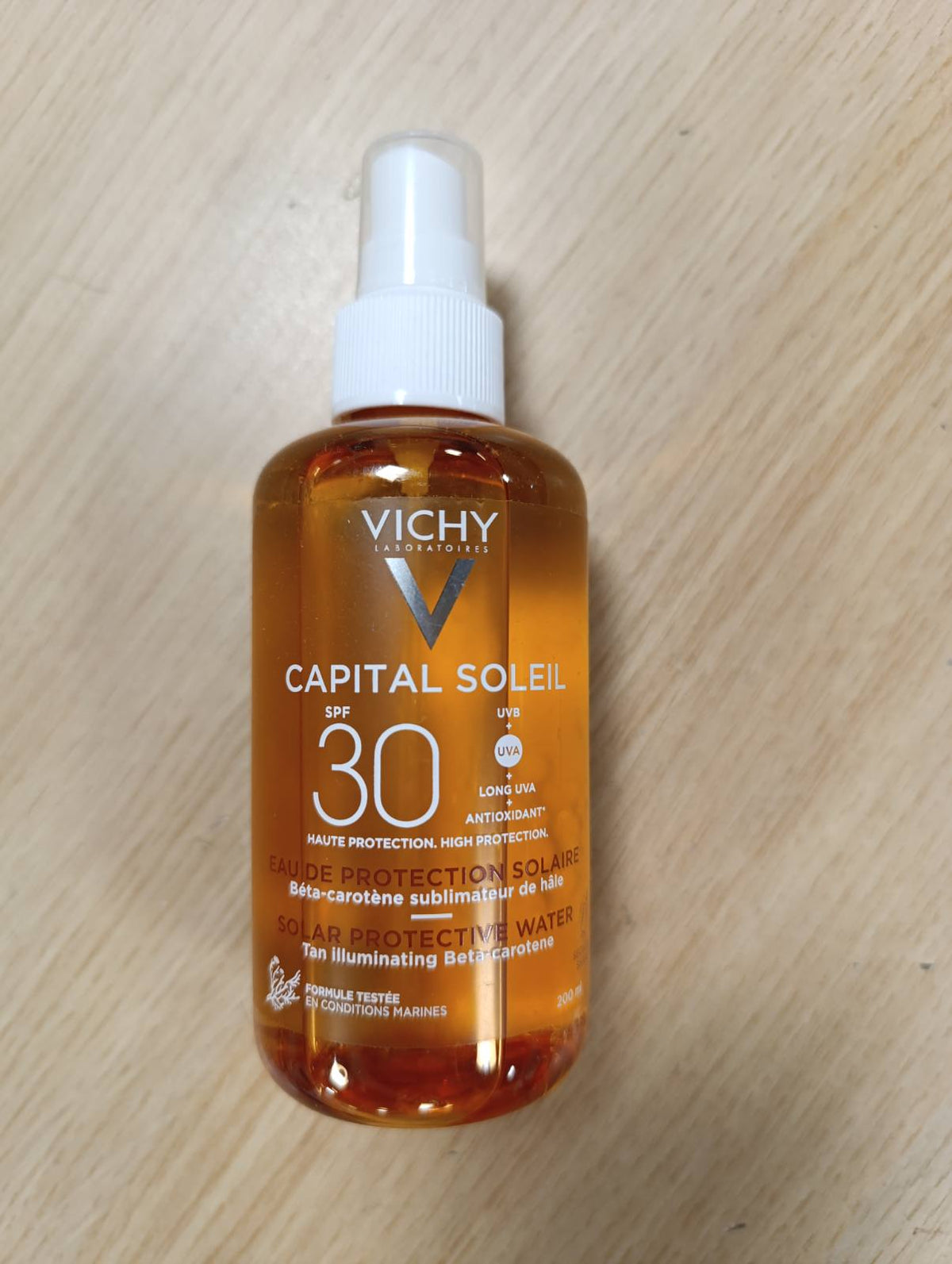 306259 - VICHY Capital Soleil Sprej Dielli SPF 30, 200 ml, mbrojtje UVA/UVB, nxirje e intensifikuar