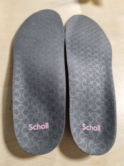 306343 - DR. SCHOLL'S Shtroja ortopedike In-Balance për burra dhe gra, për fasciit plantar, mbështetje për harkun e këmbës, madhësia 37-39.5