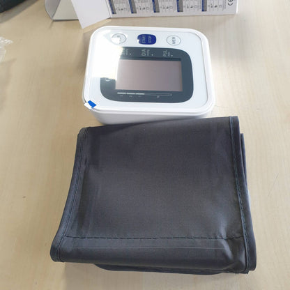 306358 - GPZON Monitor elektronik profesional i presionit të gjakut për krahun e sipërm, pranga e rregullueshme 22cm-42cm, 2x120 me memorie, e bardhë