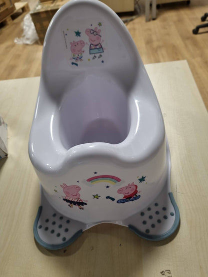 306504 - KEEEPER Vazo Peppa Pig për Fëmijë, nga 18 Muaj deri në 3 Vjeç, Funksion Anti-Rrëshqitës, Adam, Nordic White (E Bardhë)