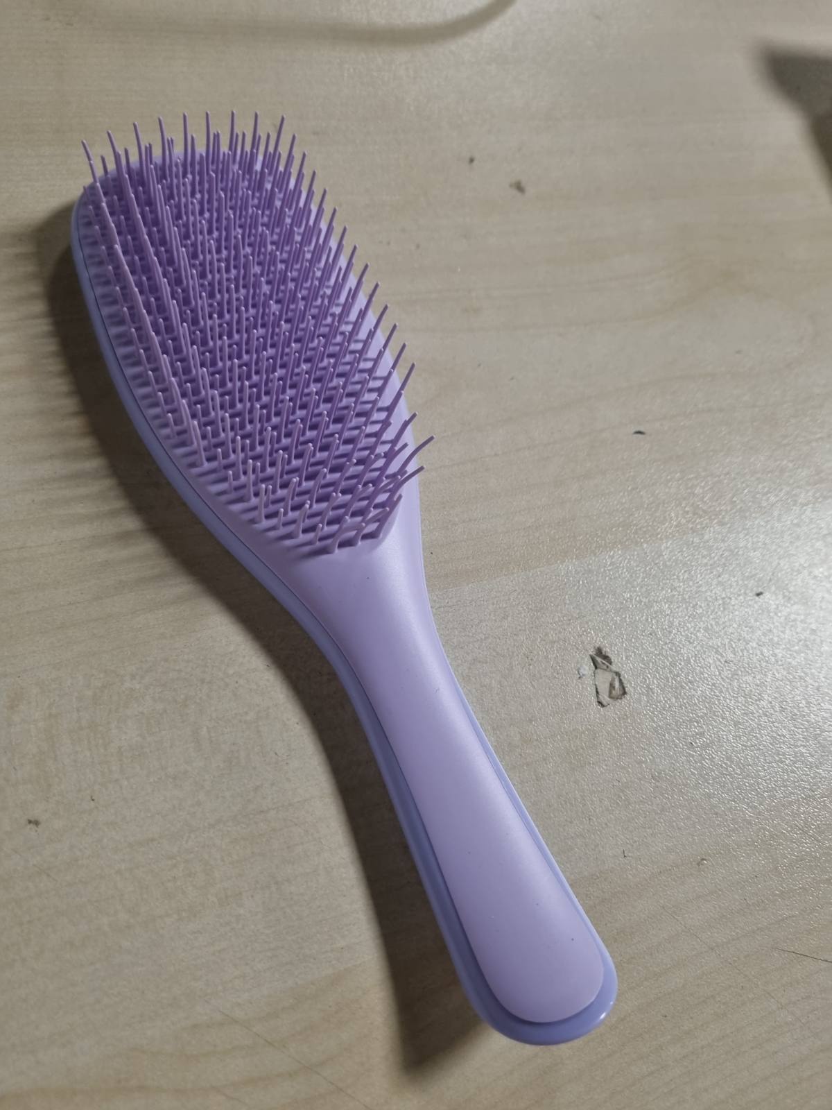 306612 - TANGLE TEEZER Furçë flokësh Ultimate Detangler për flokë të lyer, të hollë dhe të hollë, Qime të buta me dy nivele, zvogëlon këputjen dhe tërheqjen, e butë për flokë të ndjeshëm, Vjollcë