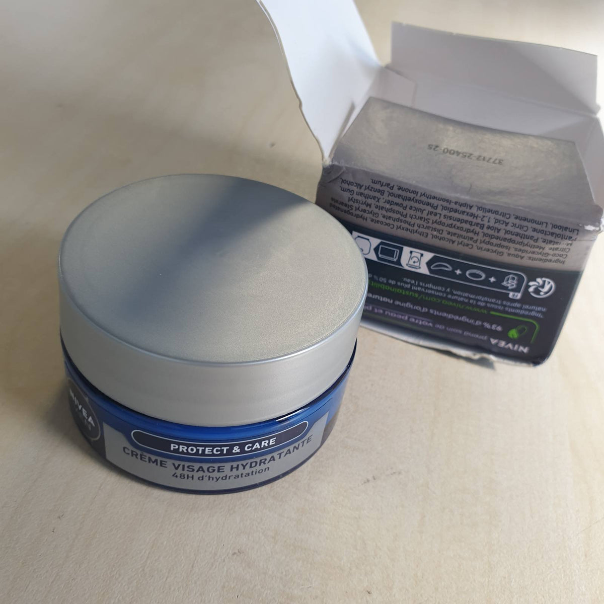 306952 - NIVEA MEN Krem ushqyes Protect & Care Express 50ml për lëkurë të thatë