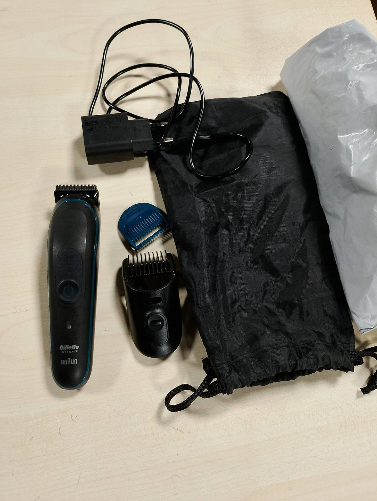 307180 - GILLETTE Makinë prerëse elektrike për flokë intime për burra