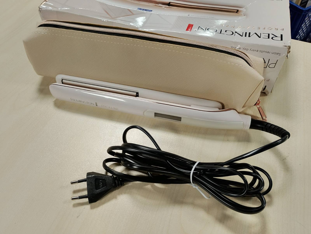 307220 - REMINGTON Drejtues flokësh PROluxe S9100, qeramik, 150-230°C, ekran LCD, i lehtë, rrëshqit lehtë, për rezultate profesionale afatgjata